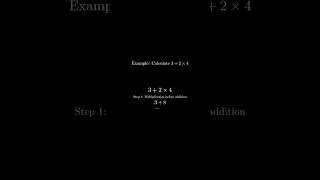 PEMDAS Explained in 60 Seconds! | Order of Operations #shorts #maths #mathshorts #pemdas
