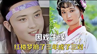 87版红楼梦结缘的夫妻，贾链被化妆师拿下，柳湘莲娶了香菱//87版《红楼梦》、高洪亮、胡燕、欧阳奋强、侯长荣、陈建岳、吴晓东、沈林、爱情、演员恋情