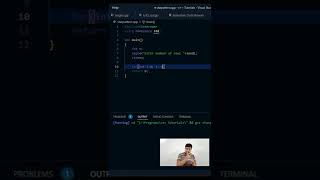Star pattern in c++ | Part 1 | Coding Related #shorts