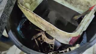 замена цепей и натяжителей Audi a8 4.0 tfsi
