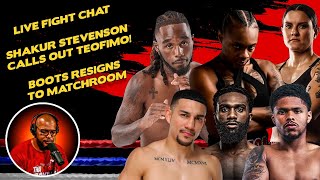 ☎️ Jaron 'Boots' Ennis, Shakur Stevenson, and OTX Atlanta Card Live Fight Chat❗️