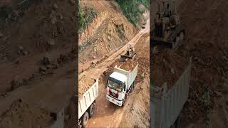 Part13  Satisfying Powerful Construction Professional #BulldozerSatisfying #PushPower #komatsu