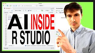 Use the ONLY AI tool integrated with R Studio! Three steps to integrate GitHub COPILOT and R STUDIO