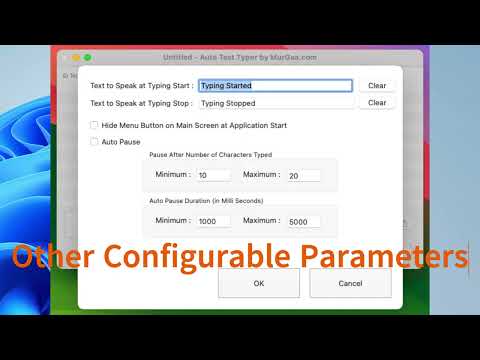 Auto Text Typer for Mac