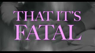 VOILÀ - I Hope That It's Fatal (Official Lyric Video)