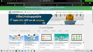 Free Certification Course Tutorials point