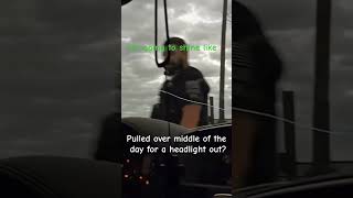 Running lights? #cops#copstories#police #youtubeshorts #policeofficer #fyp