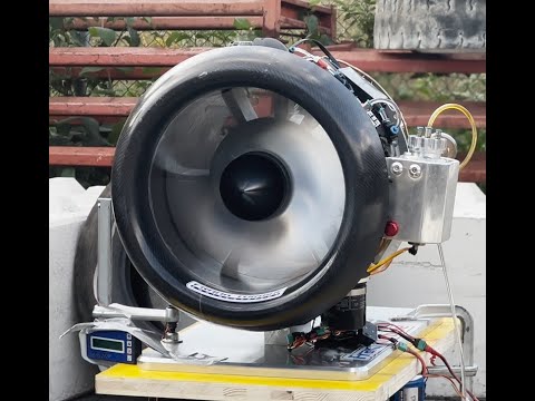 !NEW! Turbofan FT1500 from Frank Turbine for UAV´s or single seat jets