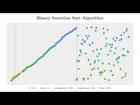 Binary Insertion Sort