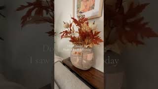 One cozy decor idea a day till fall #falldecor