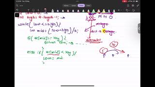 Binary Search Explanation with questions