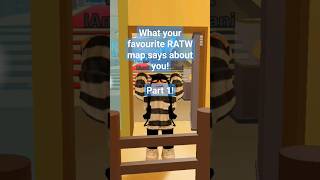 What your favourite Race Around The World map says about you! Part 1 #roblox #robloxshorts #shorts