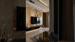 Luxury Living Room TV Wall Designs 2025 TV Cabinet Design #tvwall #interiordesign