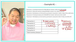 Financial Accounting - Lesson 6.21 - Example 1 - Purchases