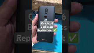 OnePlus 6 Back replacement #oneplus6 #oneplusrepair #mobilerepairing #viral #vuralshort #viralvideo
