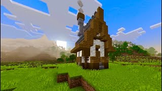COZY COTTAGE VILLAGER HOUSE - CHEAP BUILD FOR YOUR MINECRAFT VILLAGE