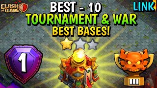 TOP 10 *TOURNAMENT* BASE TH16 |TH16 BASE | BASE LAYOUT TH16🥵| TH16 TOURNAMENT BASE | TH16 WAR BASE 😎