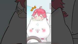 【手描き】みこちのえりーとカーナビ【さくらみこ / ホロライブ 切り抜き 手描き】