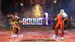 Street Fighter 6 - Dhalsim Vs JP [Dhalsimer Temple] [CPU Level 8] [4K @ Max Settings]