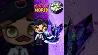 Awatar World Vs Real World #tocaboca #animation #tocaboca #awatarworld