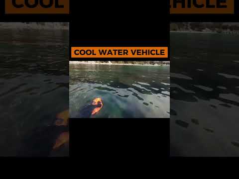 INSANE WATER VEHICLE YOU'VE NEVER SEEN BEFORE! #SHORTS #watervehicles  #inventiontech