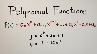 Polynomial Functions - Polynomial Function or NOT? Grade 10 Math Second Quarter