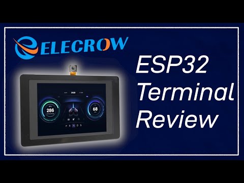 A feature-packed terminal for your robot!  (Elecrow ESP32 Review)