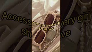Accessories every girl should have🎀👓|2023| #accessories #aesthetic #cuteaccessories #pinterest