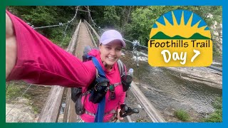 Crossing Into Gorges State Park | Foothills Trail Day 7: Wild Views & Wobbly Bridges