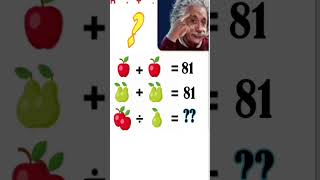 can you solve this maths puzzle?#mathlovers #mathsviral #mathspuzzle