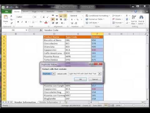 Excel Tip 1 : Working With Duplicate Values