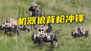 前方高能！解放军首次公开机器狼作战画面：与无人机配合发动进攻！20250715 | 军迷天下