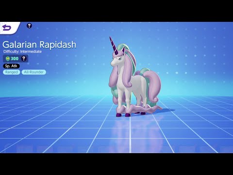 Pokemon UNITE: Galarian Rapidash Gameplay