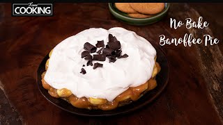 No Bake Banana Banoffee Pie | Banana Cream Pie | Banana Pie | Banana Recipes | Dessert Recipes