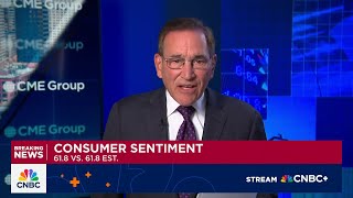 Consumer sentiment comes in at 61.8