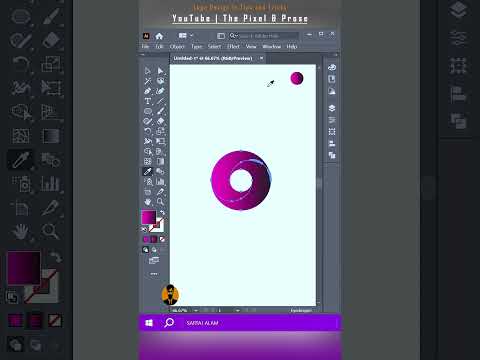 Illustrator for Beginner | Logo Design Short | Graphic Design Tutorial