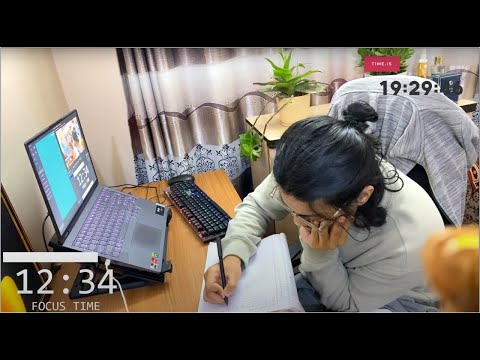 🔥 Study/ Code With Me | 6 Hour Pomodoro ⏳ | Deep Focus + LoFi Music 🎧 | Get Productive NOW
