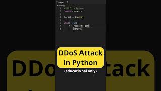 Python ddos attack #pyhton