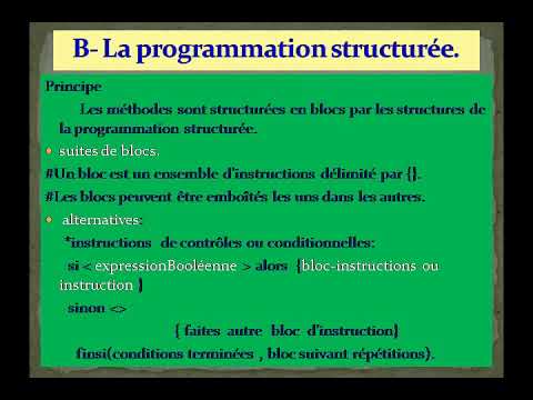 cours programmation informatique