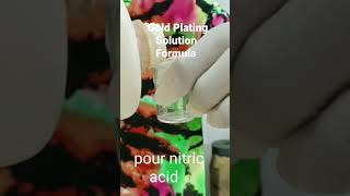 gold plating solution formulation #goldplating