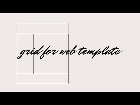 web template using grid 2