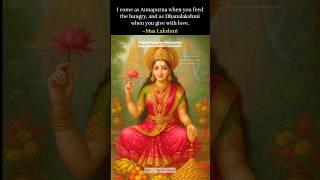 Maa Lakshmi: The Radiant Goddess of Abundance #maalaxmi #navratri #lakshmichalisa  #feminism #shorts