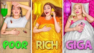 Poor vs Rich vs Giga Rich in The Hospital by Multi DO Girls