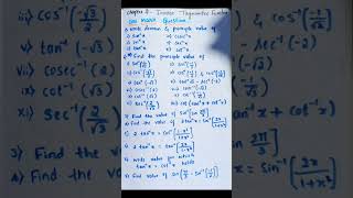 2pu mathematics important questions #shorts