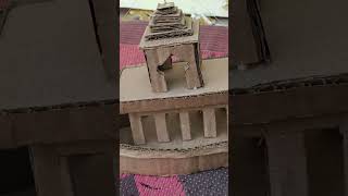 #shorts Cardboard boat ⛵ #kartikapurnima #boita 🧿