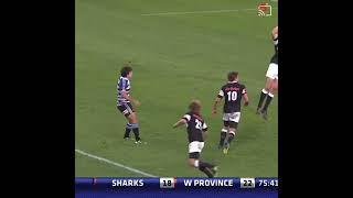 Demetri Catrakilis left and right footed drop goals in 2012 Currie Cup Final
