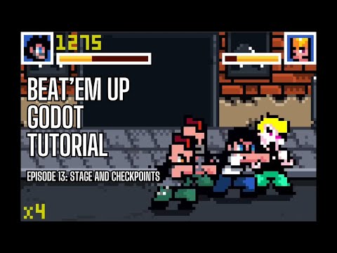 Create a Beat 'em up game in Godot! (Part 13/20: Stage and Checkpoints)