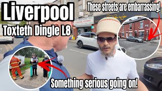 TOXTETH - These Streets Are Embarrassing!! The City Divided & Police Descend Upon Liverpool Park!
