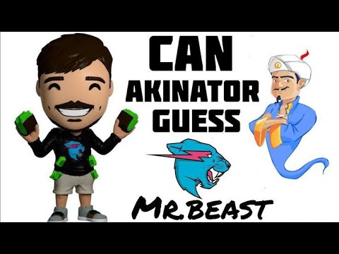 CAN AKINATOR GUESS MR.BEAST?