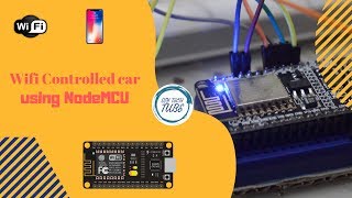 Wifi Controlled Car using NodeMCU with Code | ESP8266 | L298N Motor Driver